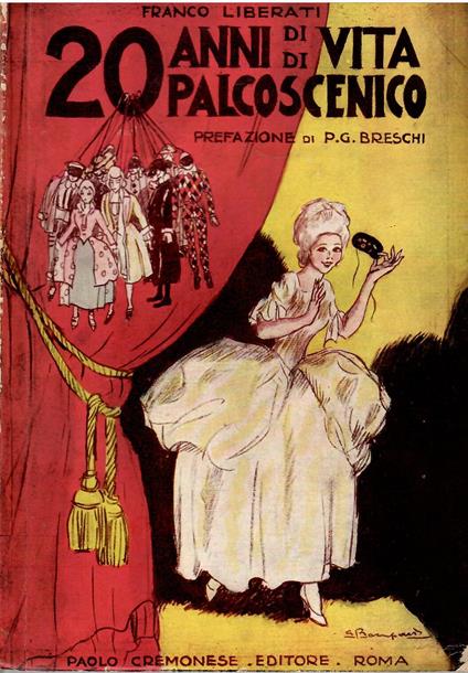20 anni di vita di palcoscenico - Franco Liberati - copertina