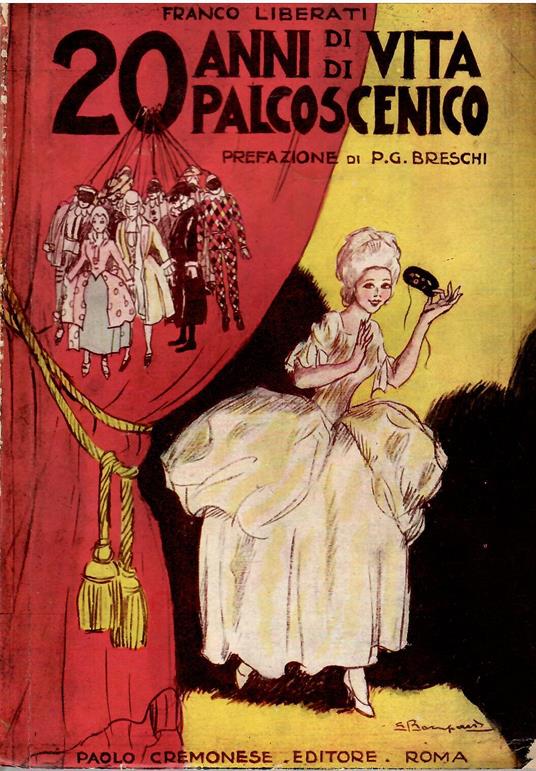 20 anni di vita di palcoscenico - Franco Liberati - copertina