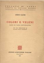 Colori e veleni - Saggi di varia letteratura