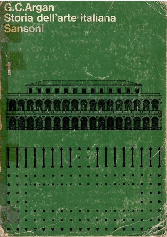Storia dell'arte italiana Vol. 1 - Giulio C. Argan - copertina