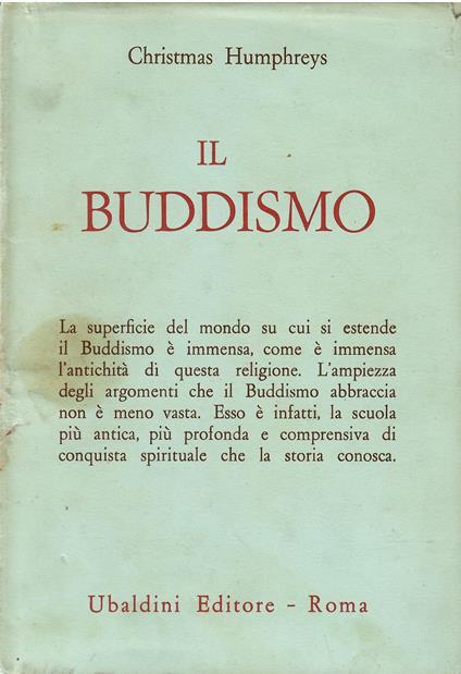 Il Buddismo - Christmas Humphreys - copertina