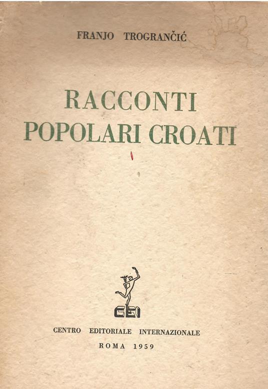Racconti popolari croati - copertina