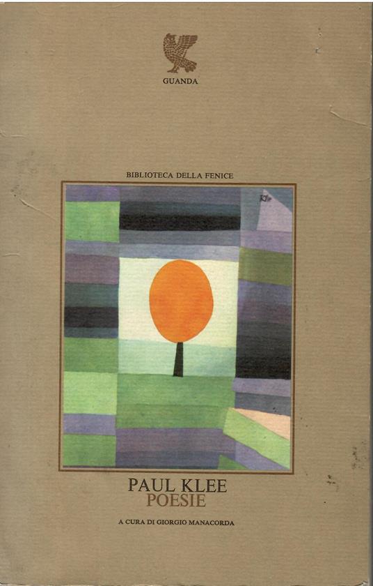 Poesie - Paul Klee - copertina