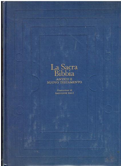 La Sacra Bibbia - illustrazioni di Salvador Dalì - Salvador Dalì - copertina