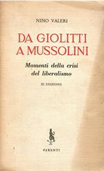 Da Giolitti a Mussolini