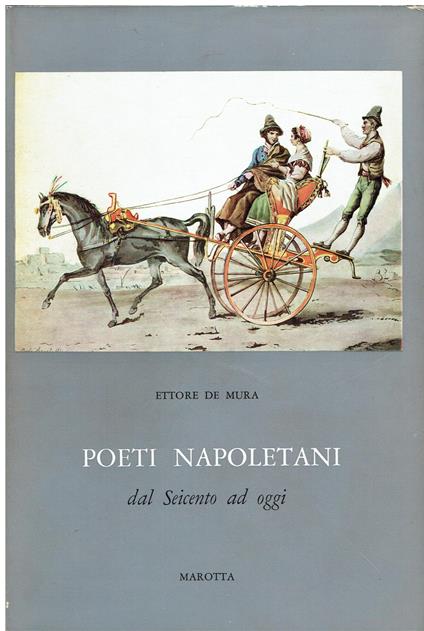 Poeti napoletani dal Seicento ad oggi - Ettore De Mura - copertina