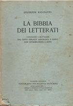 La Bibbia dei letterati