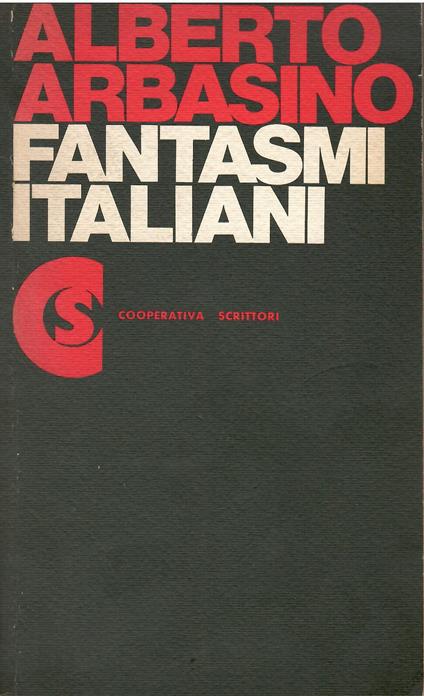 Fantasmi italiani - Alberto Arbasino - copertina