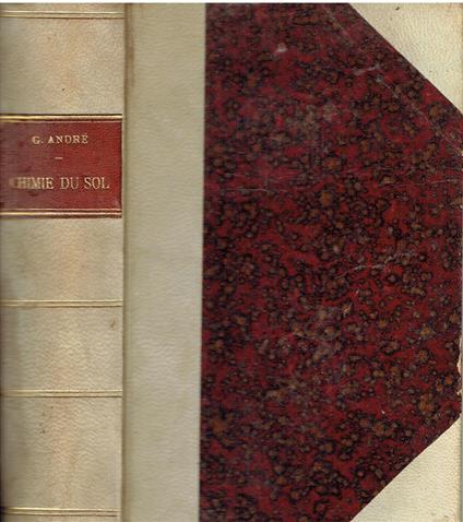 Chimie agricole. Chimie du sol - copertina