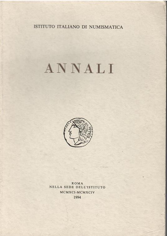 Annali N 38-41 - copertina
