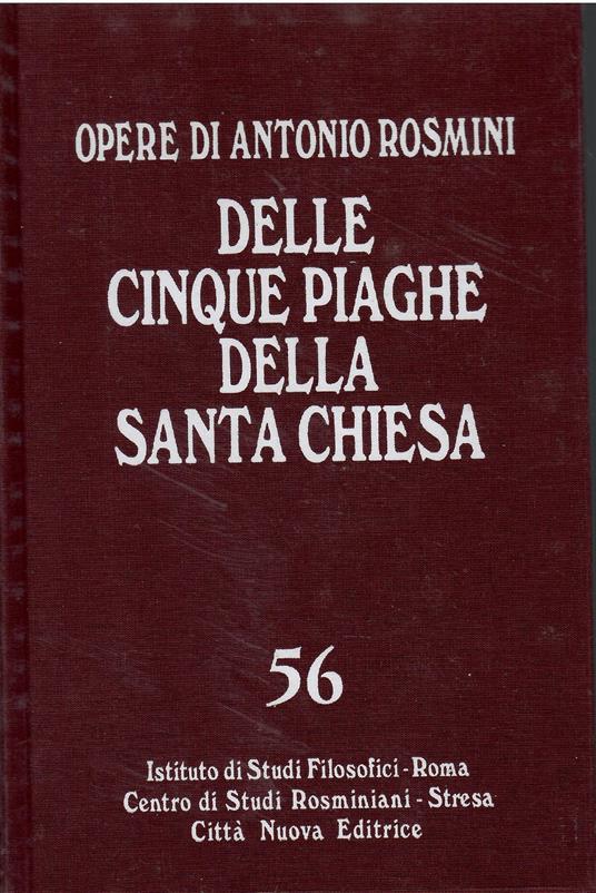 Delle Cinque Piaghe Della Santa Chiesa - copertina