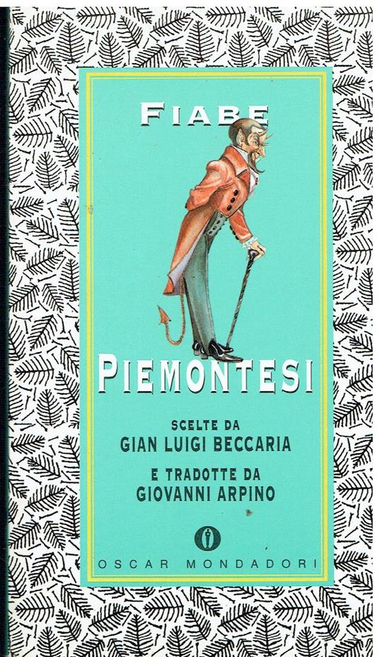 Fiabe piemontesi - Gian Luigi Beccaria - copertina