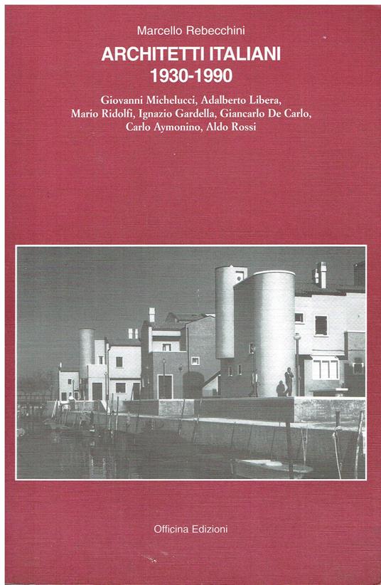 Architetti italiani 1930-1990 - copertina