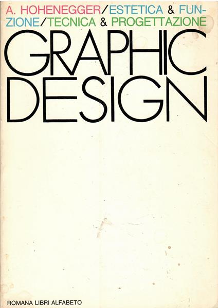 Graphic design - Alfred Hohenegger - copertina