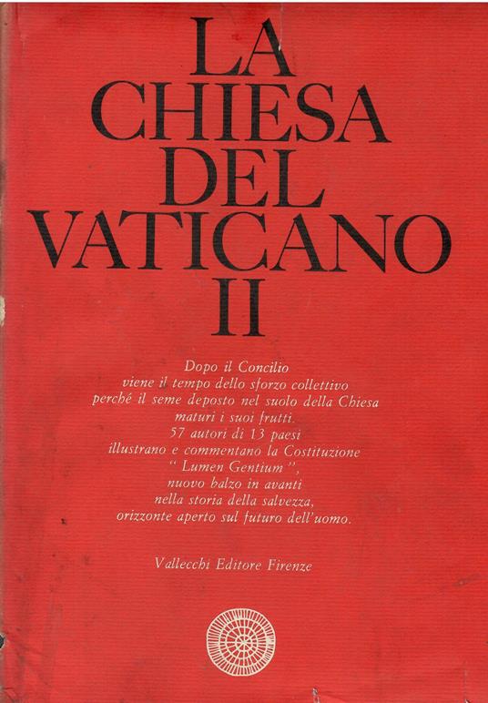 La chiesa del Vaticano II - Mario Gozzini - copertina