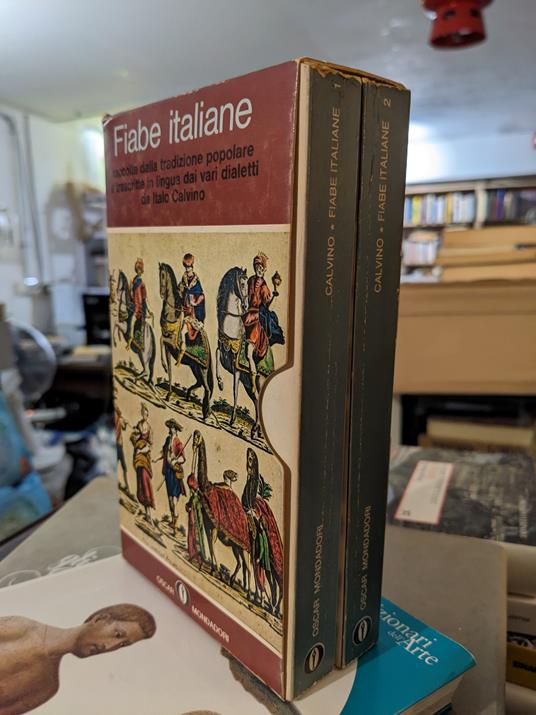Fiabe italiane raccolte dalla tradizione popolare e trascritte in lingua dai vari dialetti da Italo Calvino - copertina