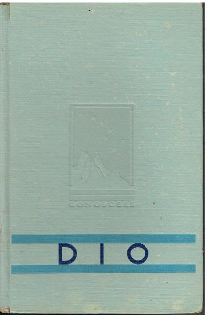 Dio - Igino Giordani - copertina