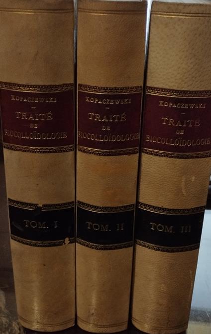 Traité de biocolloidologie - copertina
