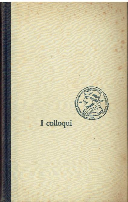 I colloqui - Erasmo da Rotterdam - copertina