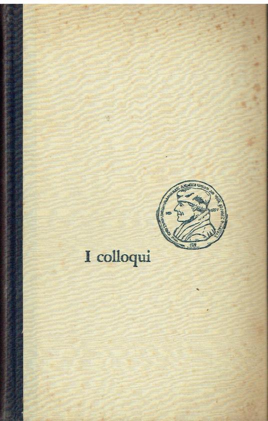 I colloqui - Erasmo da Rotterdam - copertina