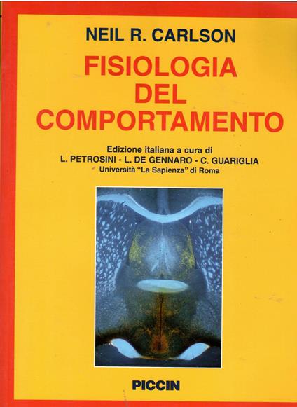 Fisiologia del comportamento - copertina