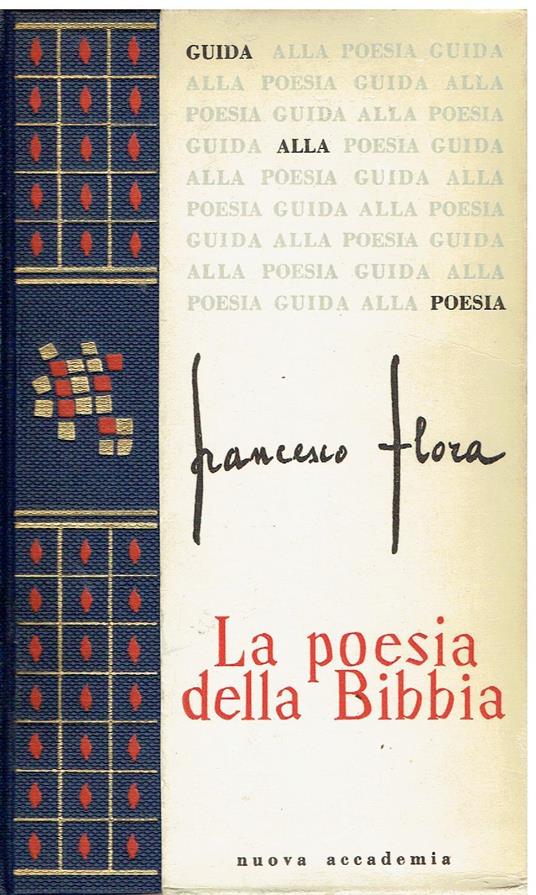 La poesia della Bibbia 2 voll - Francesco Flora - copertina