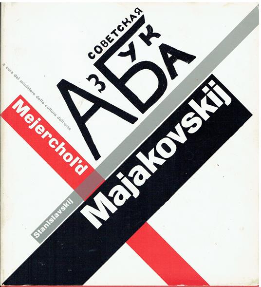 Majakovskij, Mejerchol'd, Stanislavskij - copertina