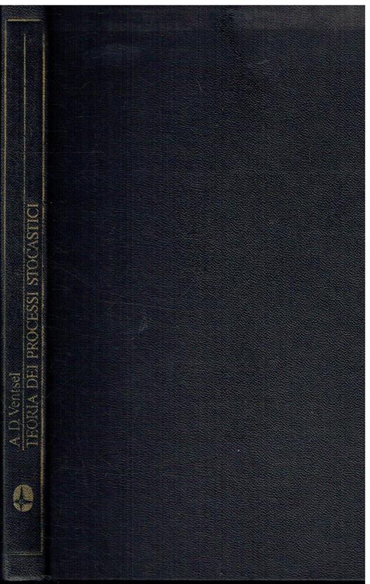 Teoria dei processi stocastici - copertina