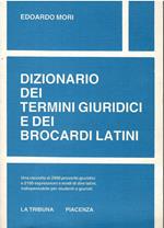 Dizionario Dei Termini Giuridici E Dei Brocardi Latini