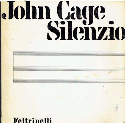 Silenzio - John Cage - copertina