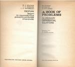 A Book of Problems in Ordinary Differential Equations