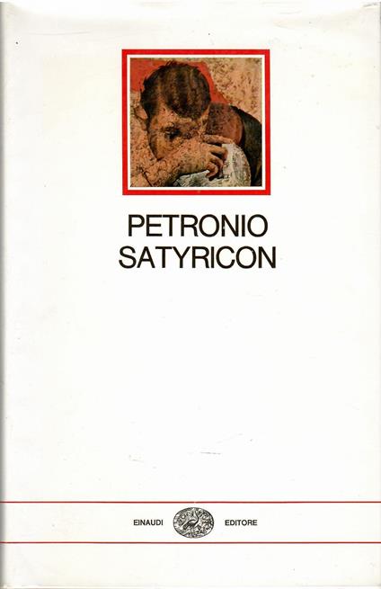 Satyricon - Arbitro Petronio - copertina