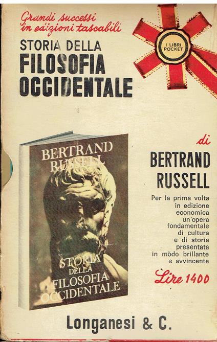 Storia della filosofia occidentale (4voll) - Bertrand Russell - copertina