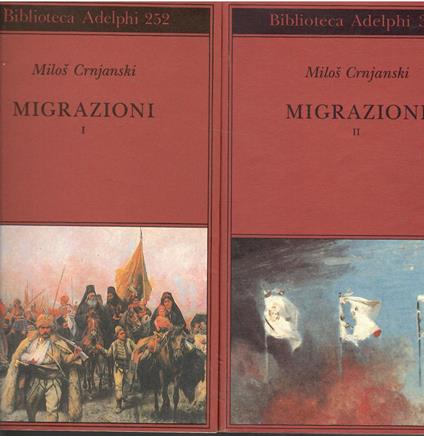 Migrazioni - Milos Crnjanski - copertina