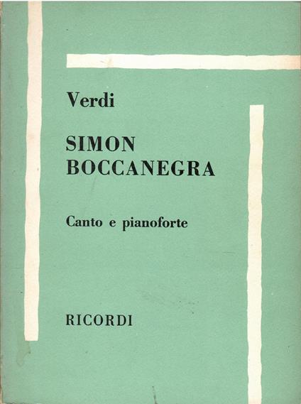 Simon Boccanegra - copertina