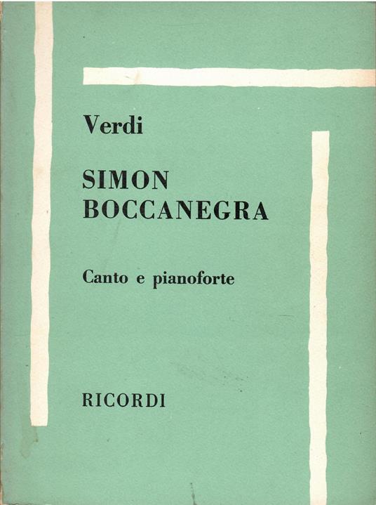 Simon Boccanegra - copertina