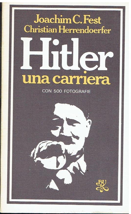 Hitler una carriera - copertina