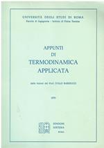 Appunti di termodinamica applicata