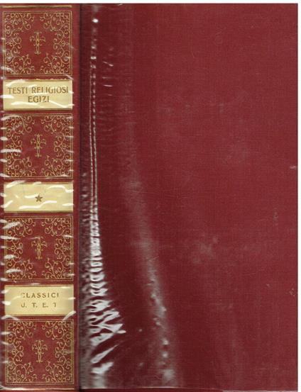 Testi religiosi egizi - copertina
