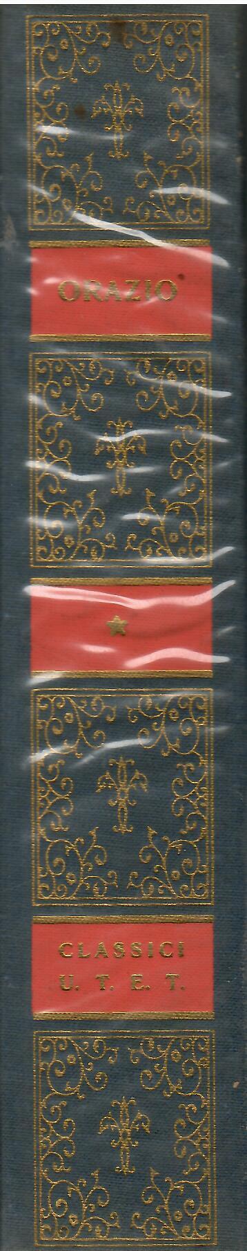 Le opere - Q. Flacco Orazio - copertina