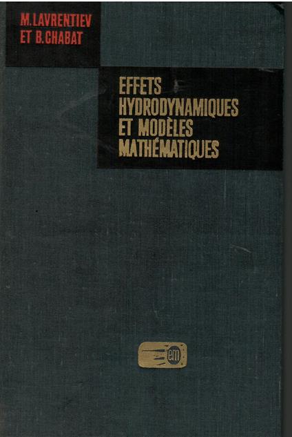 Effets hydrodynamiques et modèles mathématiques - copertina