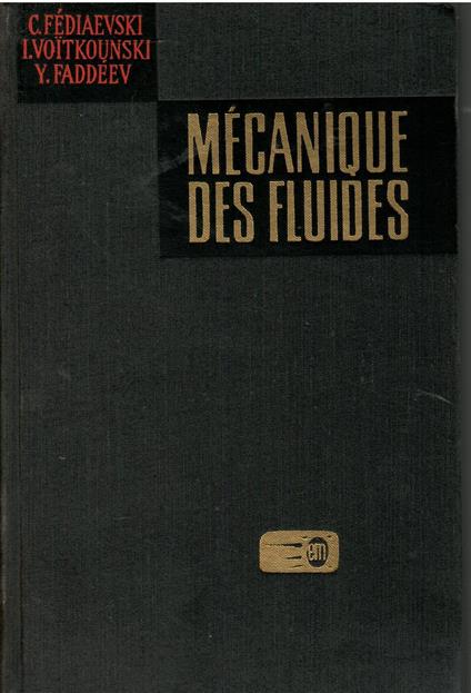 Mécanique des fluides - copertina