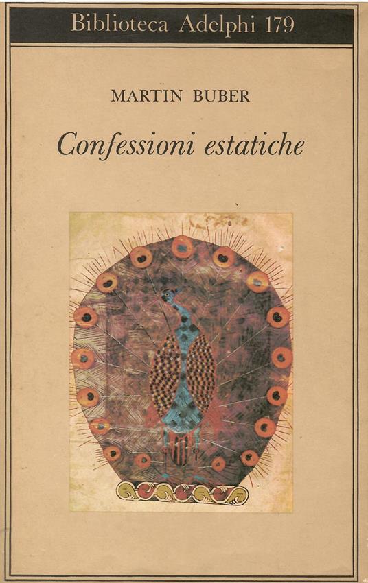 Confessioni Estatiche - Martin Buber - copertina