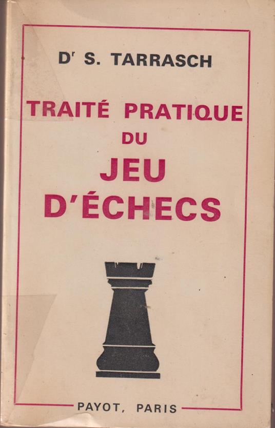 Traité pratique du jeu d'échecs - copertina