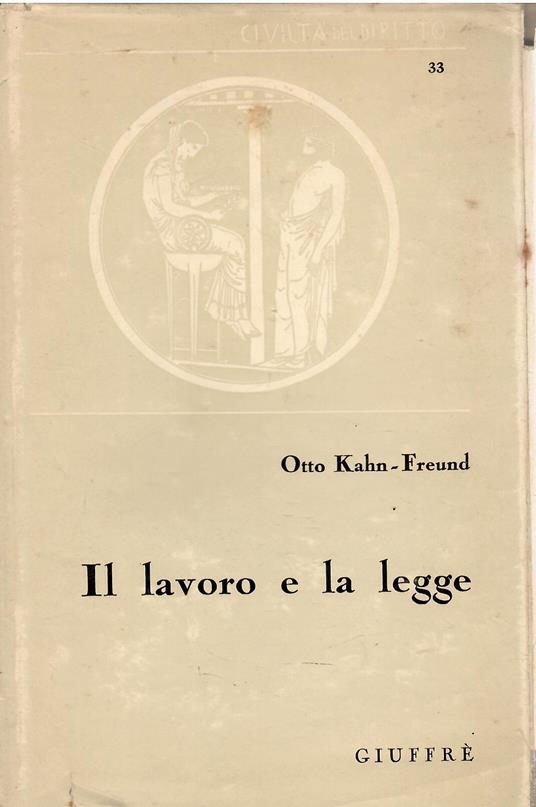 Il lavoro e la legge - copertina
