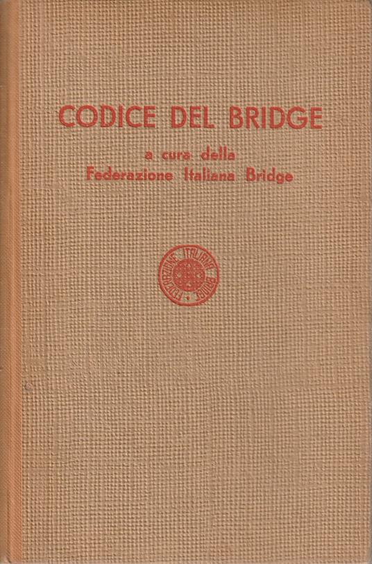 Codice del Bridge - copertina