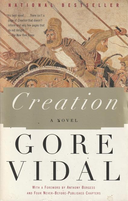 Creation - A Novel - Gore Vidal - copertina