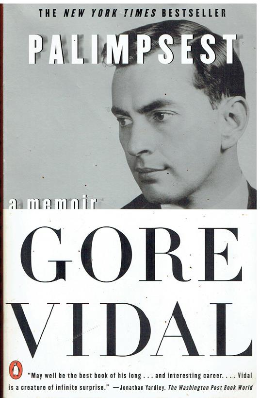Palimpsest - A Memoir - Gore Vidal - copertina