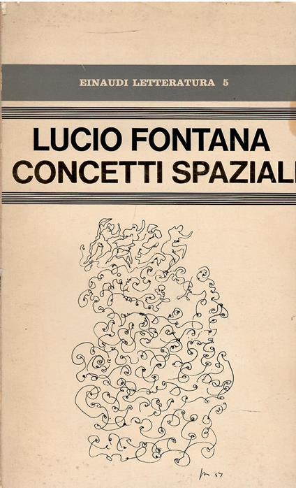 Concetti spaziali - Lucio Fontana - copertina