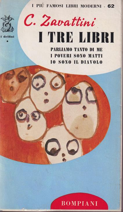 I tre libri - Cesare Zavattini - copertina